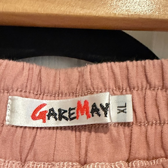 Blush Pink Cotton Lounge Set - Top & Shorts with Pockets - Picture 2 of 11